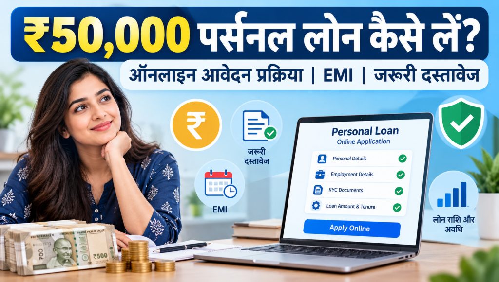 How to Get a ₹50,000 Personal Loan Online in 2026?